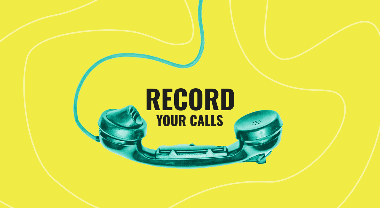 Rev Call Recorder app screens